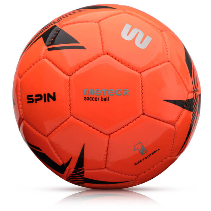 Piłka nożna Meteor Spin Football 1 orange