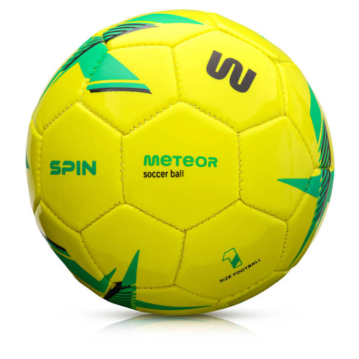 Piłka nożna Meteor Spin Football 1 yellow