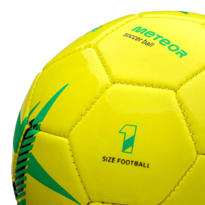 Piłka nożna Meteor Spin Football 1 yellow