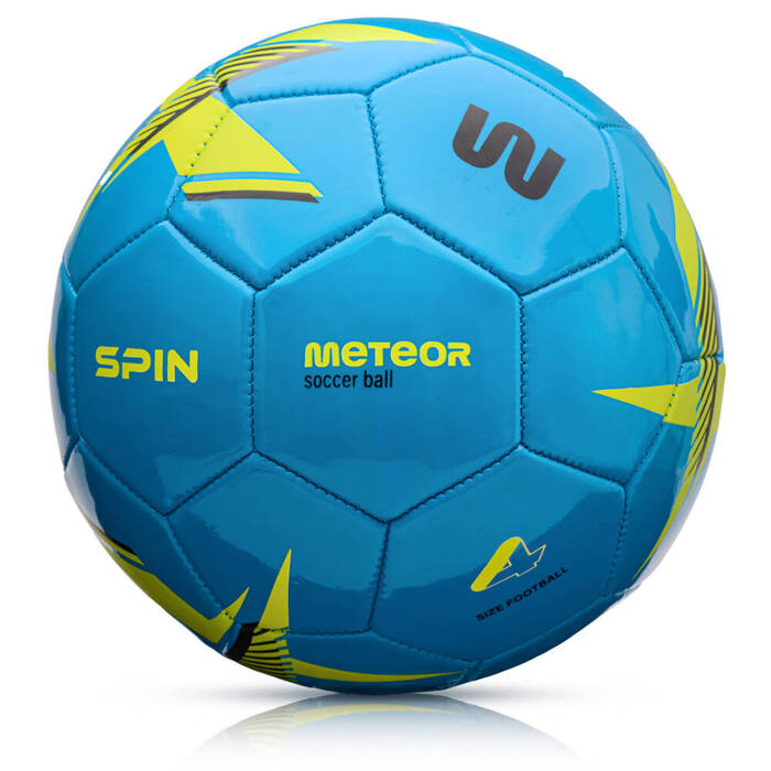 Piłka nożna Meteor Spin Football 4 blue