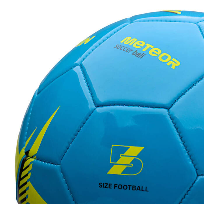 Piłka nożna Meteor Spin Football 5 blue