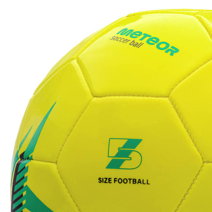 Piłka nożna Meteor Spin Football 5 yellow