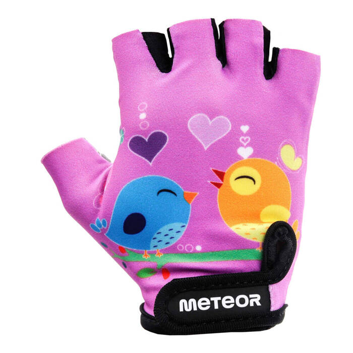 RĘKAWICZKI ROWEROWE METEOR JUNIOR OWL M