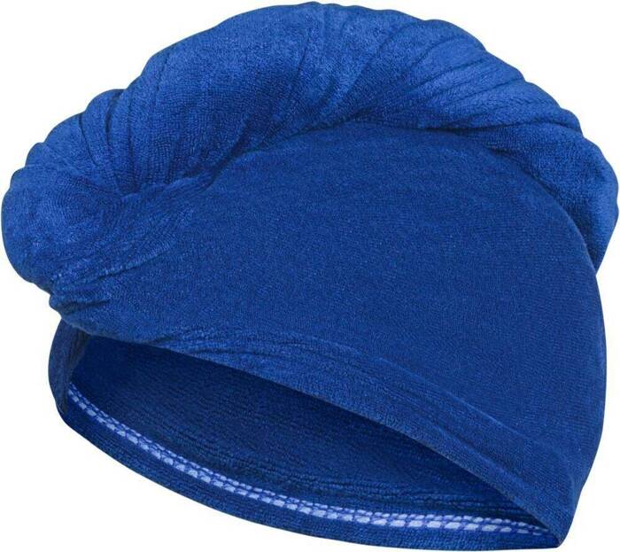 Ręcznik turban na mokre włosy z mikrofibry Aqua Speed Head Towel kolor 01