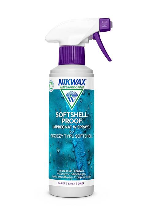 Środek impregnujący do odzieży Softshell Proof Spray-On Nikwax 300 ml