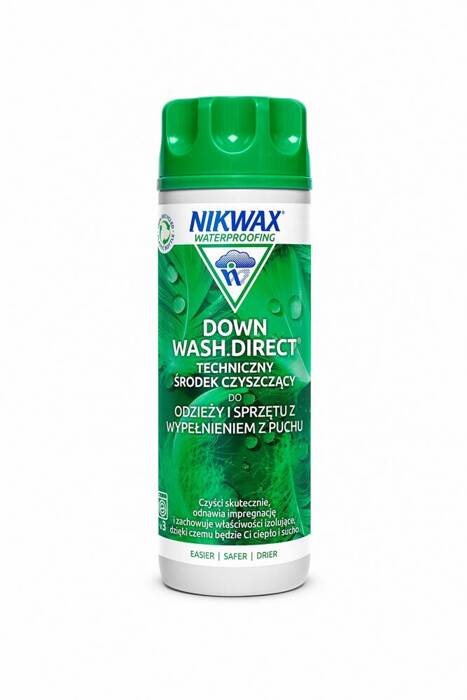 Techniczny środek czyszczący do odzieży i sprzętu z wypełnieniem z puchu Down Wash Direct Nikwax 300 ml 