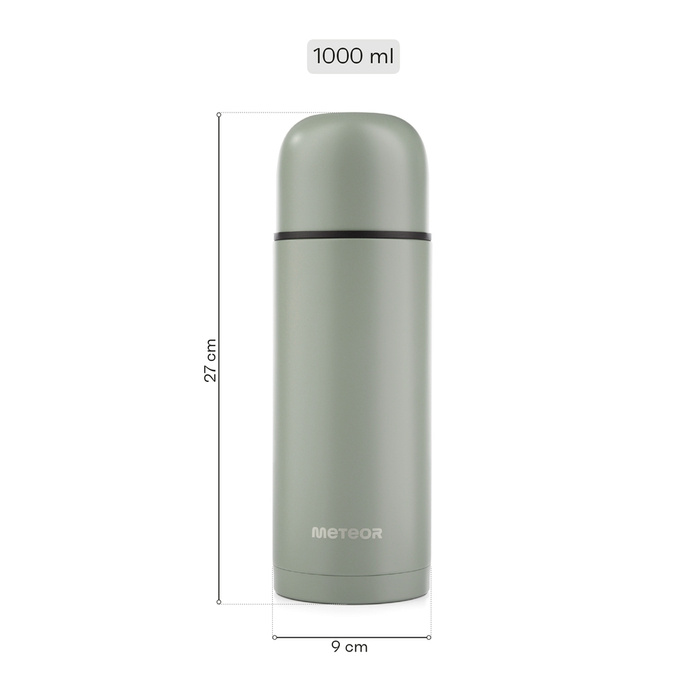 Termos Meteor 1000 ml khaki