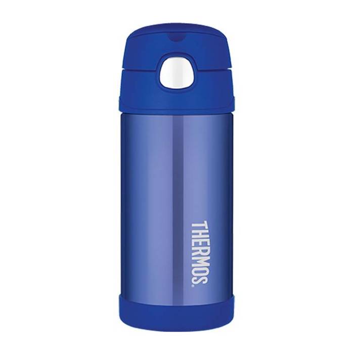 Termos dziecięcy ze słomką 355 ml THERMOS - niebieski