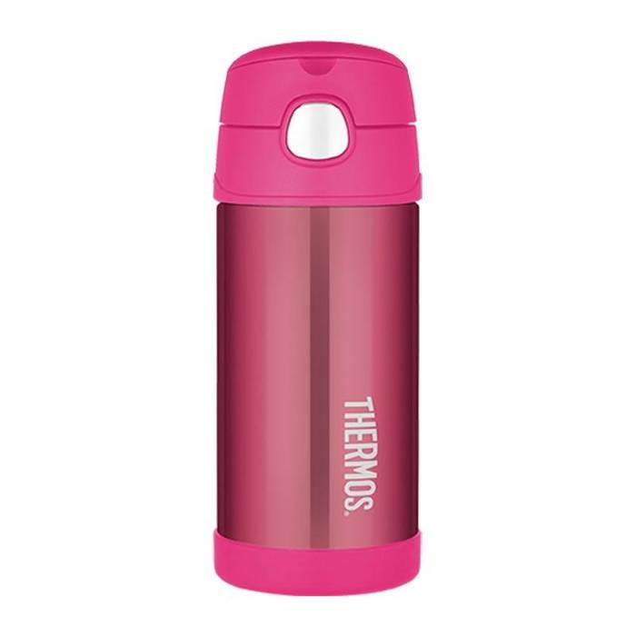 Termos dziecięcy ze słomką 355 ml THERMOS - różowy