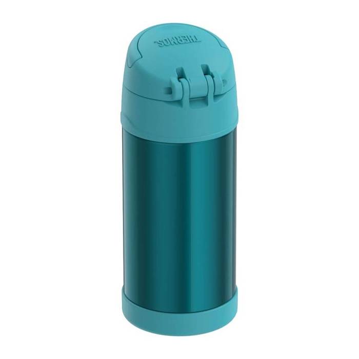 Termos dziecięcy ze słomką 355 ml THERMOS - turkusowy