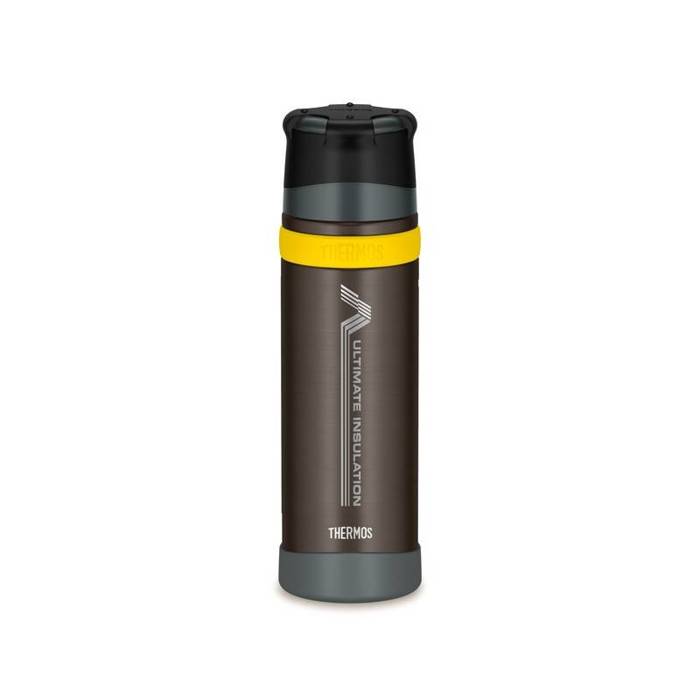 Termos z kubkiem do warunków ekstremalnych 750 ml THERMOS brązowy