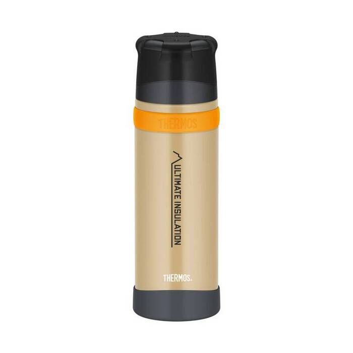 Termos z kubkiem do warunków ekstremalnych 750 ml THERMOS złoty