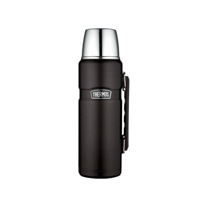 Termos z uchwytem na napoje Thermos 1,2 l - czarny mat