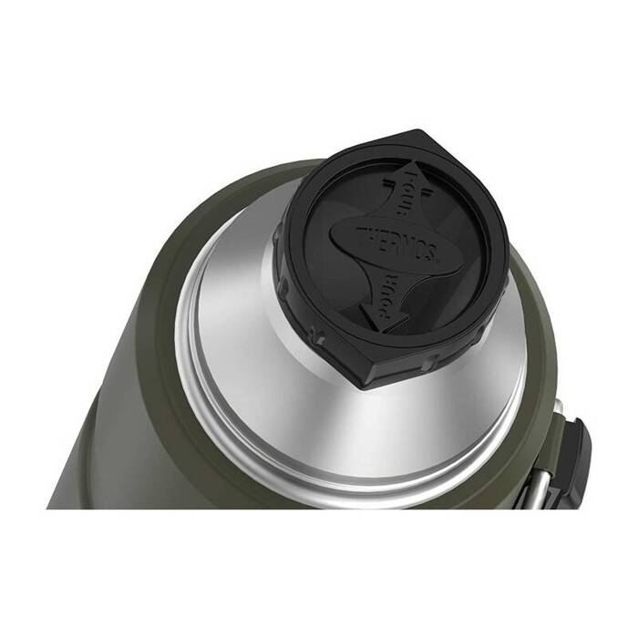 Termos z uchwytem na napoje Thermos 1,2 l - czarny mat