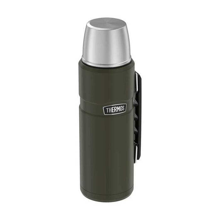 Termos z uchwytem na napoje Thermos 1,2 l - zieleń wojskowa