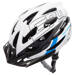 Kask rowerowy Meteor Gruver L 58-61 cm niebieski/czarny/biały