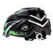 Kask rowerowy Meteor Gruver M 55-58 cm czarny/zielony