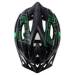 Kask rowerowy Meteor Gruver S 52-56 cm czarny/zielony