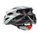 Kask rowerowy Meteor MV29 Drizzle L 58-61 cm biały/szary/miętowy