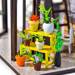LITTLE STORY Składany Drewniany Domek Model Puzzle 3D Corner Coffe House
