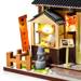 LITTLE STORY Składany Drewniany Model Puzzle 3D DIY Sushi House