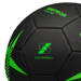 Piłka nożna Meteor Spin Football 5 black/green