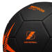 Piłka nożna Meteor Spin Football 5 black/orange