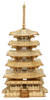 ROBOTIME Drewniany Model Puzzle 3D Pagoda