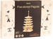 ROBOTIME Drewniany Model Puzzle 3D Pagoda